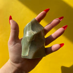 Load image into Gallery viewer, Green Moonstone Specimen
